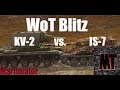 IS-7 vs KV-2: Face the Derp #4 | WoT Blitz