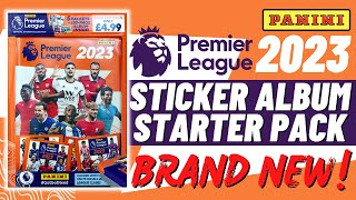 *BRAND NEW* Premier League 2023 Panini Sticker Album Starter Pack FIRST LOOK & 10 Pack Opening!