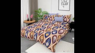 fitted bed sheet 100* 100 Pvc bag one Bed Sheet two pillow cover set contact no 9811739868