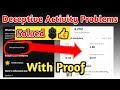 Deceptive Activity Problems Solutions in This Video | Deceptive Activity problem solved