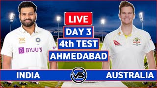 IND vs AUS 4th Test Day 3 Live Scores | India vs Australia 4th Test Day 3 Live Scores & Commentary