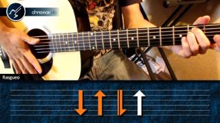 Cómo tocar "El Mariachi" en Guitarra Acústica (HD) Tutorial Acordes - Christianvib