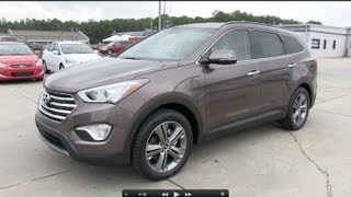 2013 Hyundai Santa Fe LWB Limited V6 Start Up, Exhaust, and In Depth Review