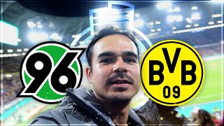 HANNOVER 96 vs DORTMUND - DFB Pokal Stadionvlog 😱🔥 SPANNUNG PUR !!