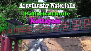 Aruvikuzhy Waterfalls - Pallickathode - Kottayam - Kerala - India.