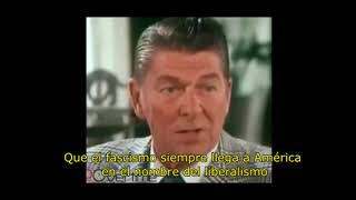 Reagan define el fascismo (Subtitulado)