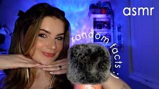 ASMR | Whispered RANDOM Facts - pt. 1