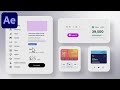 Interactive Minimal UI Animation in After Effects - After Effects Tutorial | Scale Proximity