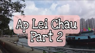 Ke pasar Ap lei Chau jalan kaki , Goes to Ap lei Chau market by walk and see the nice view part 02