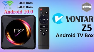 VONTAR Z5 Smart TV Box Android 10 - 4GB 64GB - Rockchip RK3318 - USB3 - Unboxing