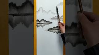 Chinese painting tutorial #shorts #中国画 #画画教学 #drawing