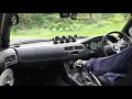 yzサーキット東コース　逆走アウト　ドリフト車載映像　s14シルビアk s