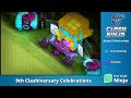 the new 9th anniversary hero skin and scenery clash of clans