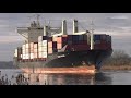 awesome crane cargo vessels in motion ship spotting compilation