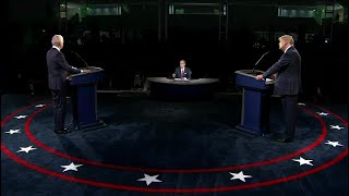 Trump, Biden, face off in first debate