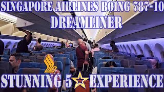 Stunning 5-Star Economy Class Experience | Singapore Airlines 787 Dreamliner | Singapore to Colombo