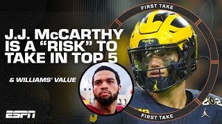 J.J. McCarthy WORTH a top 5 draft pick? + Caleb Williams STILL the bonafide No.