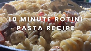 10 MINUTE PASTA RECIPE | EASY ROTINI RECIPE #10minutesrecipe #rotini #pasta #cookingchannel