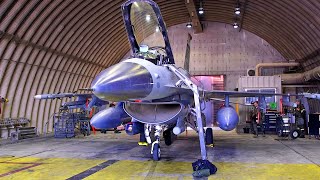 F-16 Fighting Falcon Fighter Jet • Aircraft Compilation Video