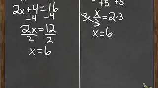 Solve Multi Step Equations Variables on one side