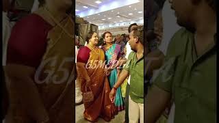 Actress Nalini Mass Entry at Madurai Doctor Saravanan House Wedding Reception Ceremony. #Nalini