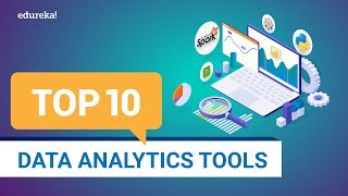 Top 10 Data Analytics Tools 2024 | Best Tools for Data Analysis | Data Analytics Training | Edureka