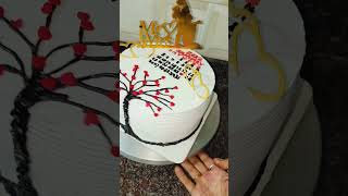 Aniversary cake 🎂#cake #cookinglive #baking #cooking #cakedecorating #live #shortvideo