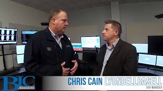 Chris Cain, Site Manager at LyondellBasell