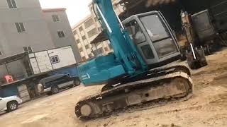 Used Japan kobelco sk120-3 excavator made in Japan