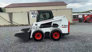 2012 Bobcat S630 M Series Rubber Tire Skid Steer Loader Cab Heat Air Kubota Diesel For Sale Nice