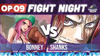 Bonney vs Shanks: One Piece Card Game : OP09 Match