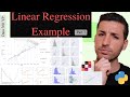 Machine Learning Linear Regression Python Example - (Part 3)