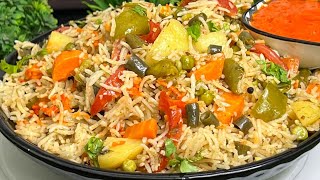 Khushbudar Khila Khila Mix Veg Pulao Kha Kar Maza Aa Jaega | Mix Veg Pulao |  #winterspecialrecipe