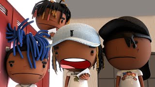 When King Von Is 63rd In School (Animated Skit)