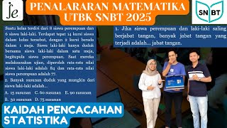 BAHAS PENALARAN MATEMATIKA UTBK 2025! (Kaidah Pencacahan dan Statistika)