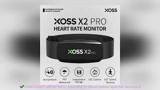 ✔️XOSS X2 Pro Heart Rate Monitor Sensor Rechargeable Battery Charger Sto