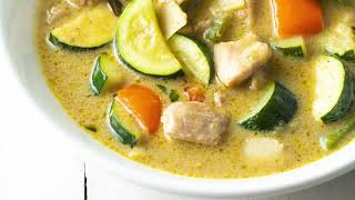 Instant Pot Green Chicken Curry Recipe