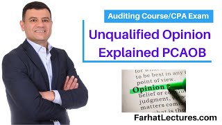 Unqualified Opinion Report Explained PCAOB