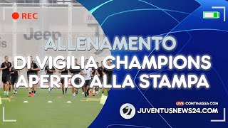 🔴🎙 Continassa LIVE: verso Zenit-Juventus | Allenamento aperto alla stampa