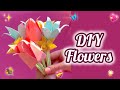 DIY Paper Flower Bouquet Tutorial | paper flowers💐