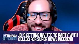 Will JD Party With Celebs While in L.A. for the Super Bowl?