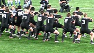 All Blacks vs Tonga Haka