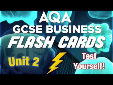 Unit 2 - Revision Flash Cards - AQA GCSE Business - YouTube