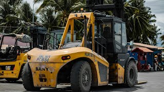 The Hard Work Bihind The Hard Work . 2024 🔥#mechanic #forklift #hardwork