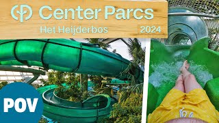 Beautiful Indoor Water Park! AquaMundo Het Heijderbos | 2024 POV