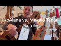 koalana vs. makaio tenor ukulele comparison