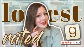REVIEWING THE LOWEST RATED BOOKS I'VE READ  // goodreads hated these books... but did I?!