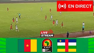 EN DIRECT Cameroun vs République centrafricaine |  Match en direct aujourd'hui !