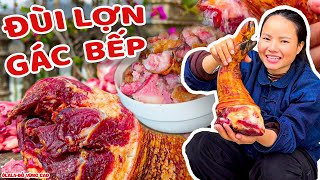 Cooking Delicious Dishes From Smoked Black Pork Legs With Shan Tuyet Nha's Family | Olala-Highlan...