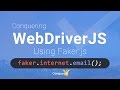 13 - Using Faker with Webdriver JS
